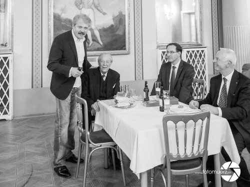 Kammerschauspieler  Dir. Herbert Föttinger, Prof. Dr. Kraus,Dir. Mag. Alexander Götz, Mag. Dr. Manfred Tatzreiter